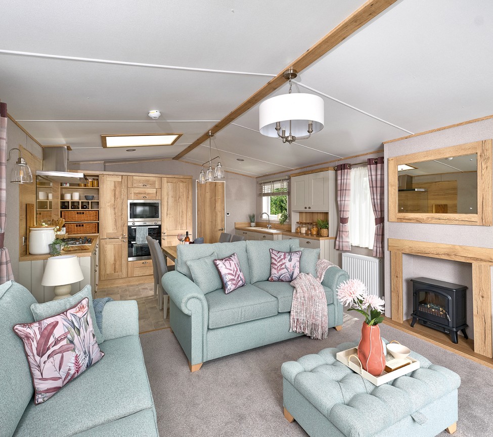 lounge with fire in the 2025 ABI Ambleside