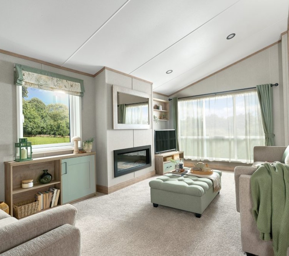 lounge with tv in the 2025 ABI Kielder Exclusive