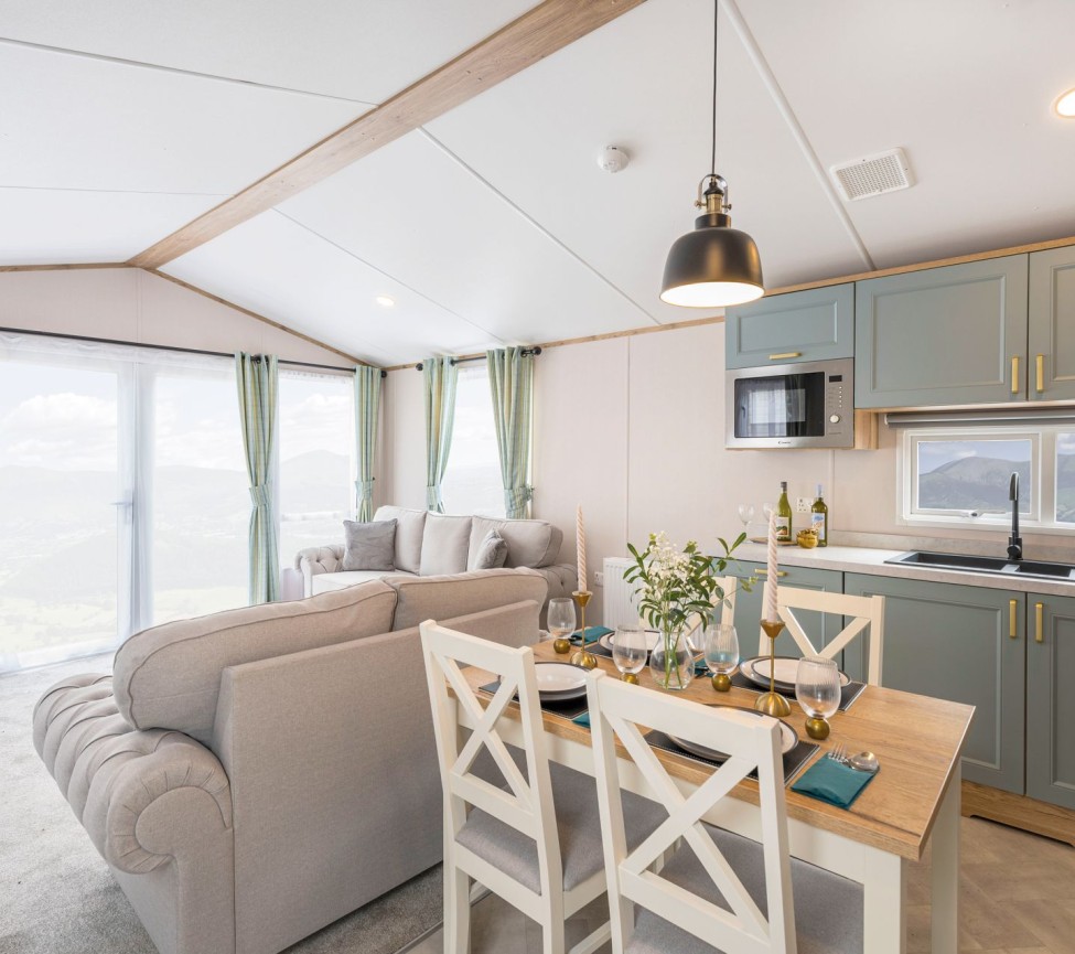 Open plan living space in the 2025 Atlas Heritage