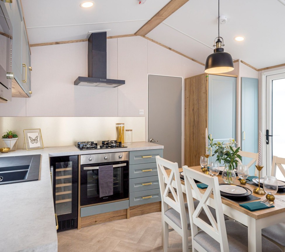 dining table and sink in the 2025 Atlas Heritage