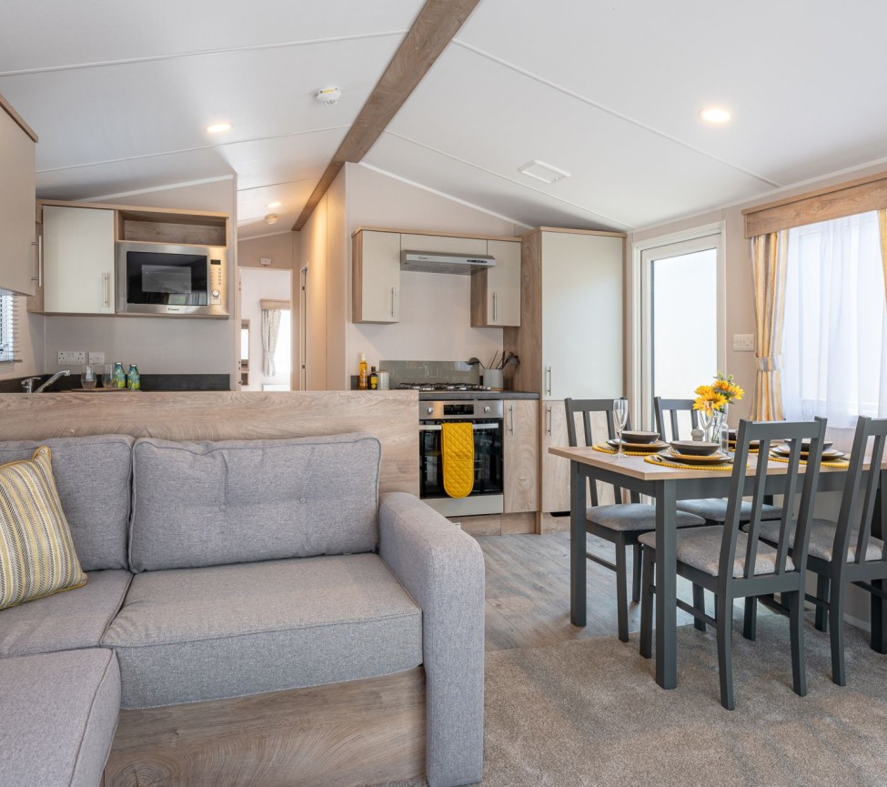 open plan living space in the Atlas Mirage 2025