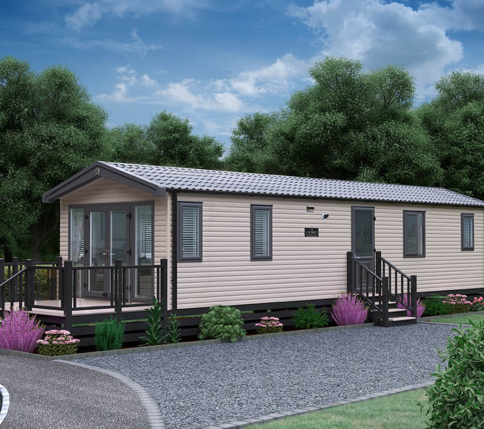 Swift Vendee 2025 static caravan external view