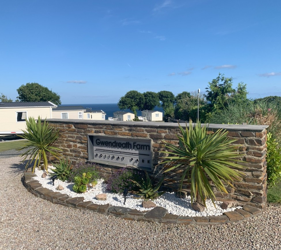Gwendreath Farm Holiday Park Entrance