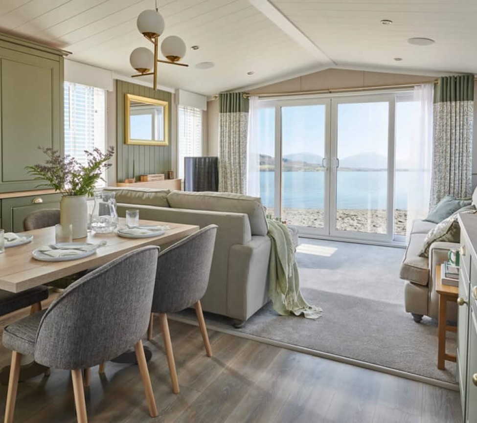 2026 Swift Vendee Lodge Dining Area and Lounge