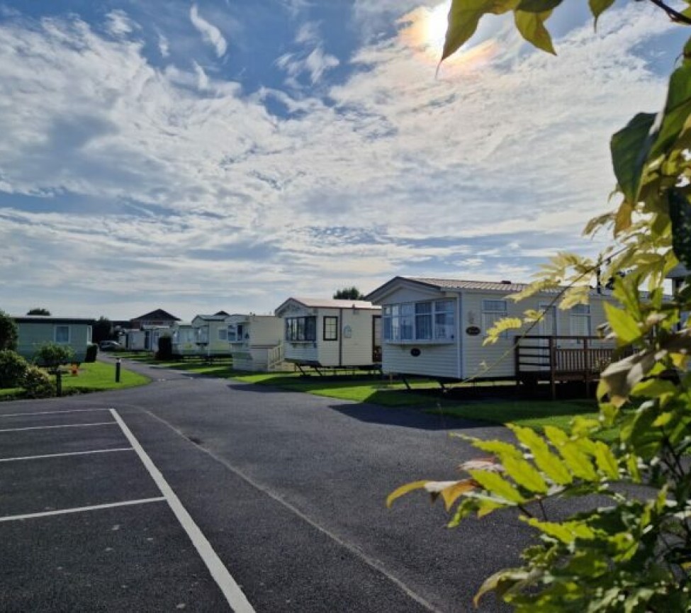 Newcombe caravan park car park