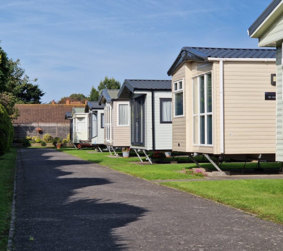 Newcombe caravan park caravans
