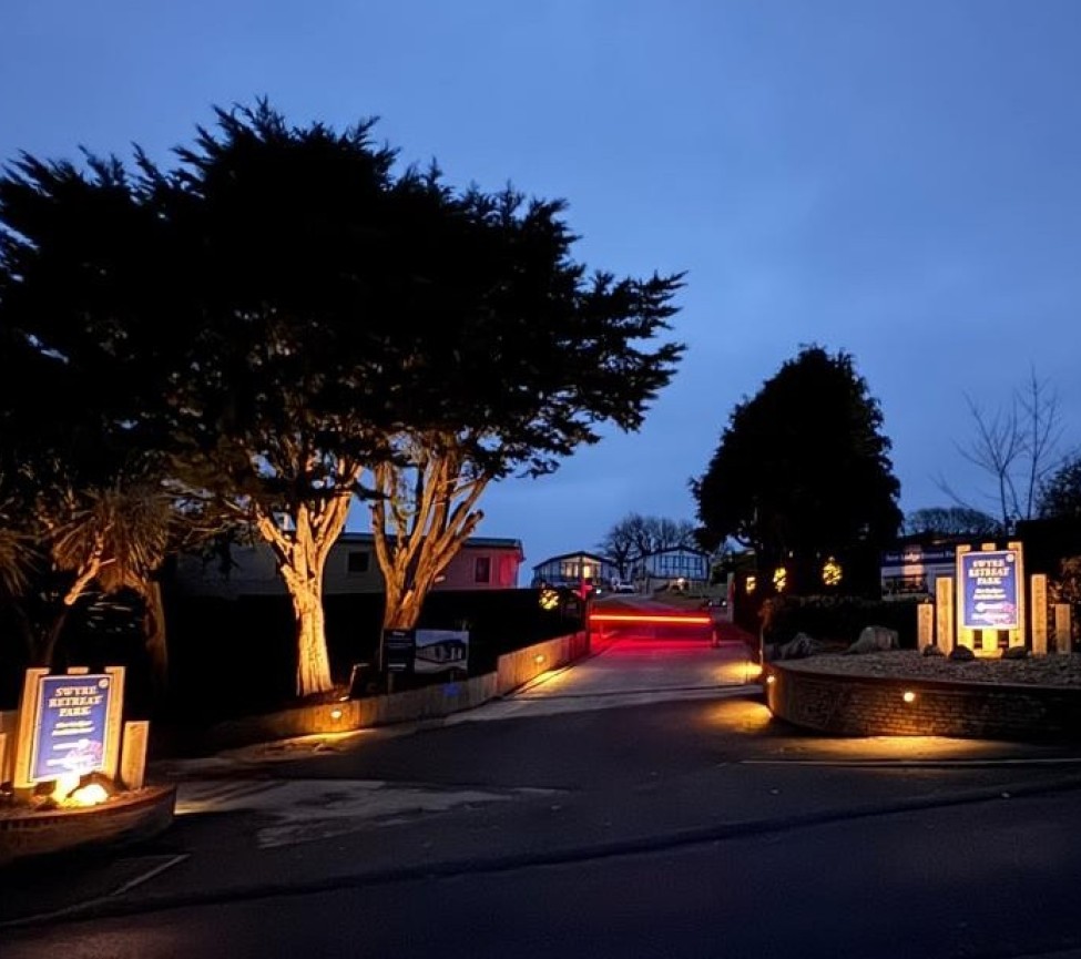 Swyre Retreat entrance