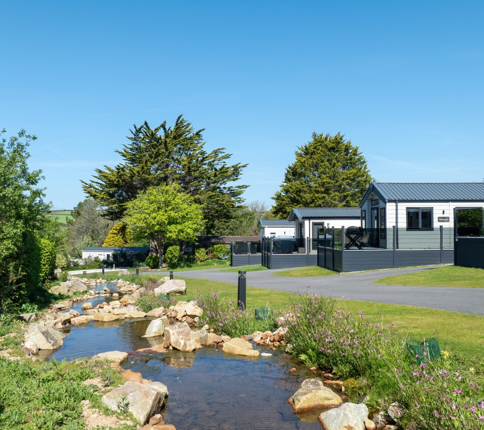 static caravans for sale near Perranporth at Silverbow Country Park