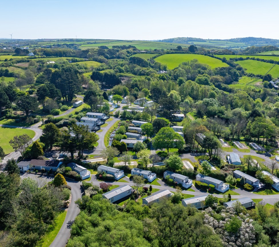 view of the countryside around Silverbow Country Park