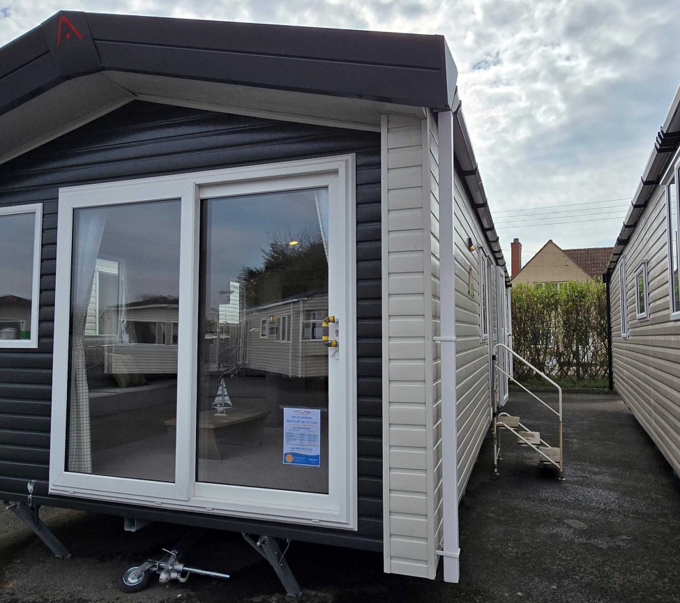 Exterior view of the 2024 Atlas Mirage 36 x 12 Three Bedroom