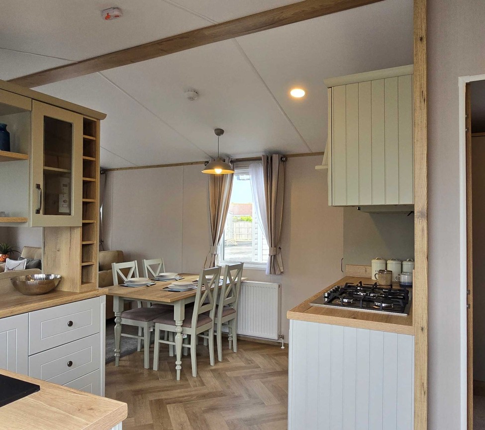 Interior Kitchen and Dining view of the 2023 Atlas Debonair