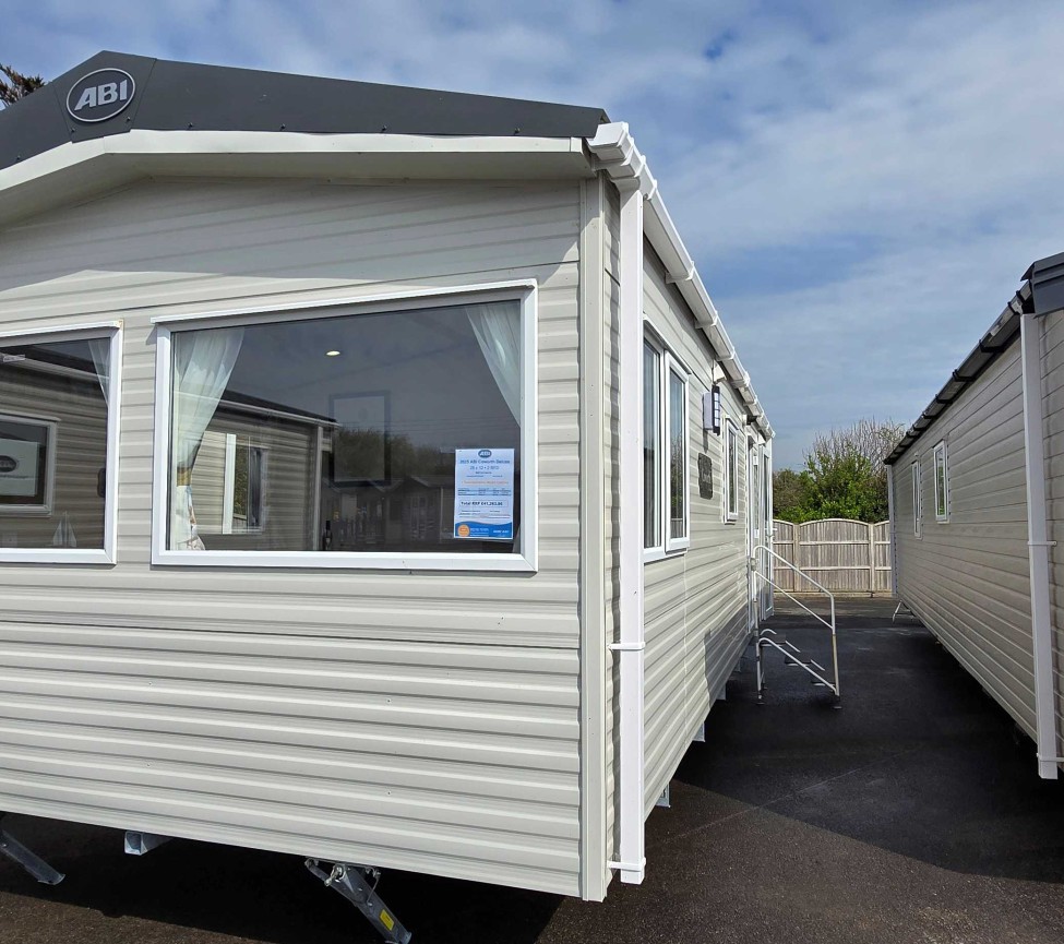 Exterior view of the 2025 ABI Coworth Deluxe 28 x 12 Two Bedroom