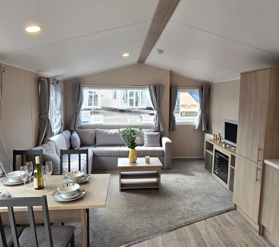 Interior Kitchen, Dining and Lounge view of the 2023 Atlas Festival