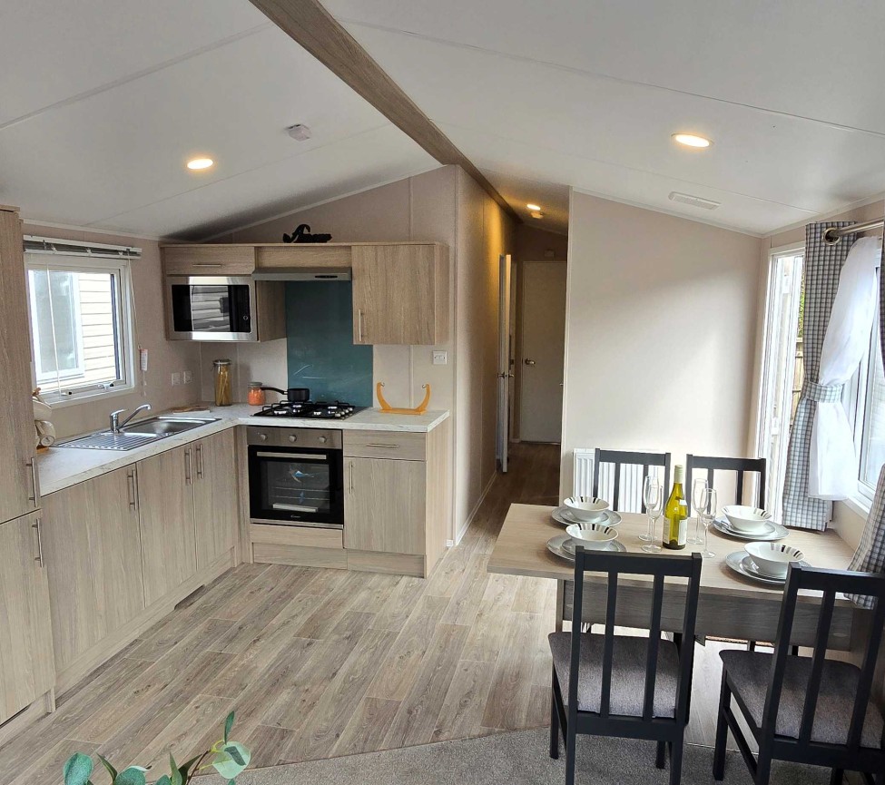 Interior Kitchen and Dining view of the 2023 Atlas Festival