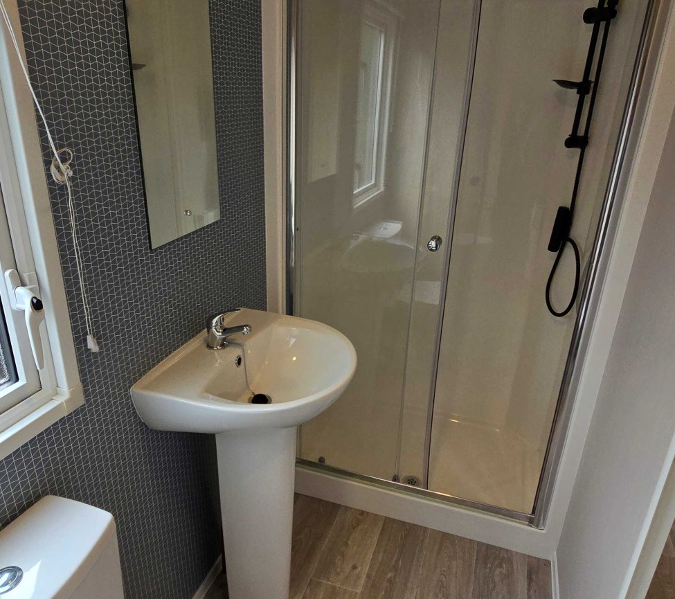 Interior Bathroom, Sink, WC, Shower view of the 2023 Atlas Festival