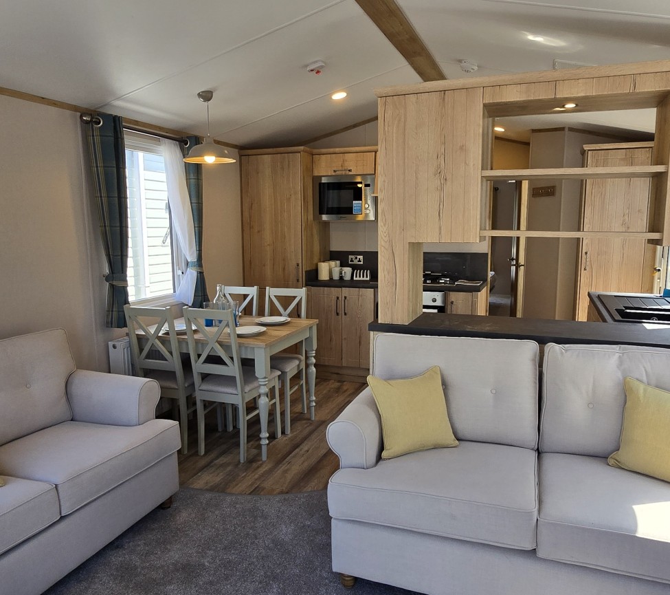 Interior Lounge view of the 2023 Atlas Debonair 36 x 12