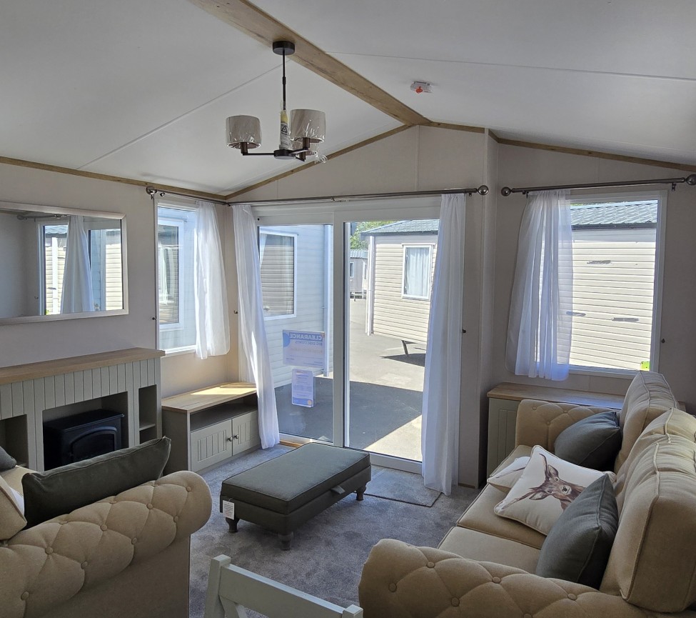 Interior Lounge view of the 2023 Atlas Debonair 38 x 12 x 3 Bedroom