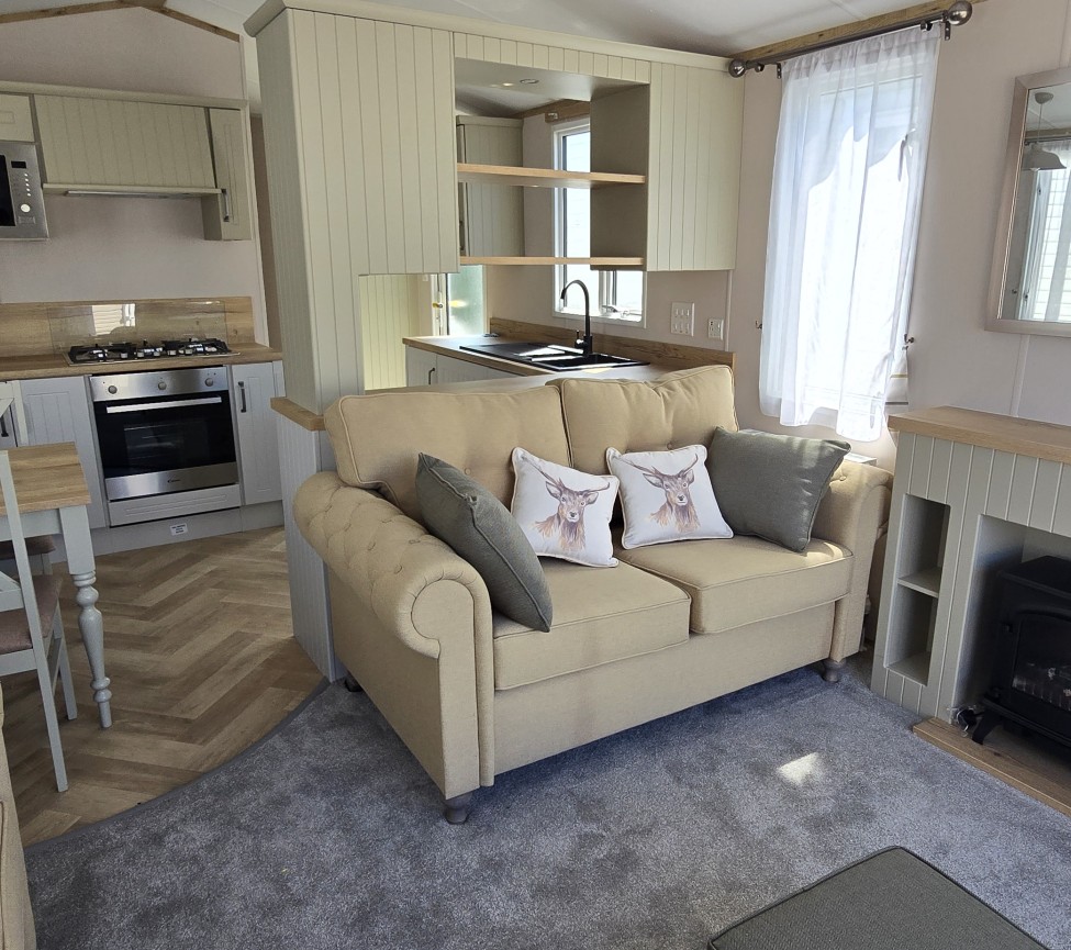 Interior Lounge view of the 2023 Atlas Debonair 38 x 12 x 3 Bedroom