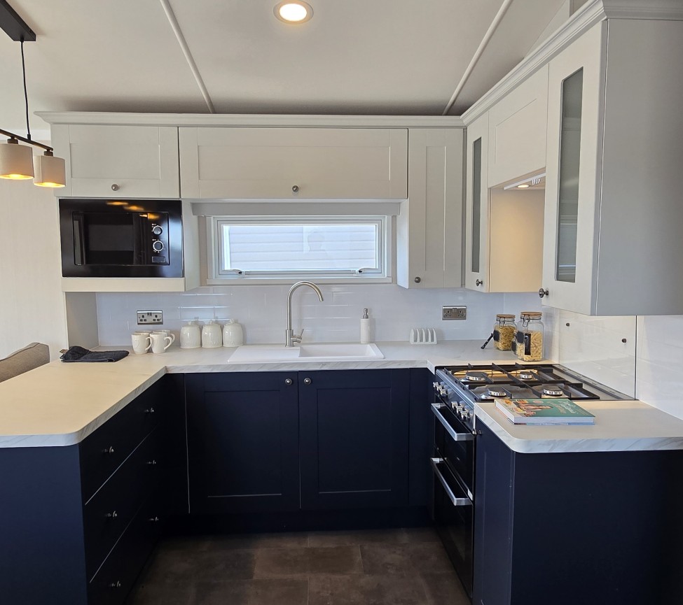 Interior Kitchen view of the 2025 Swift Margaux 35 x 12 - 2 Bedroom