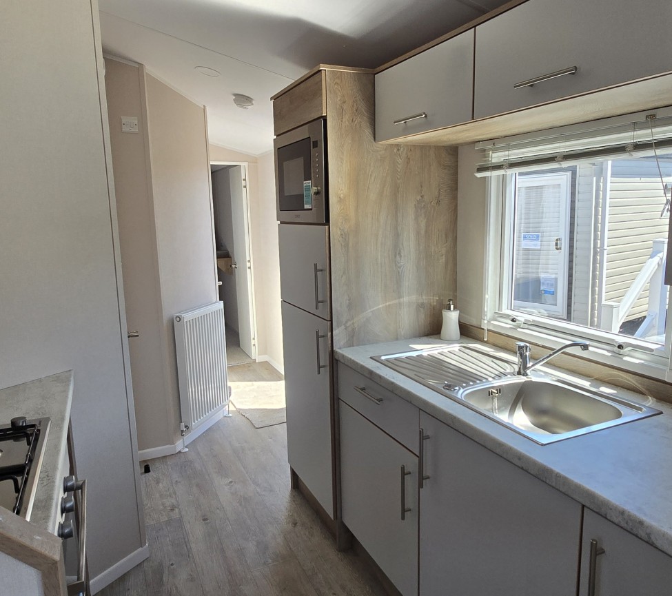 Interior Kitchen view of the 2025 Atlas Festival 35 x 10 - 2 Bedroom