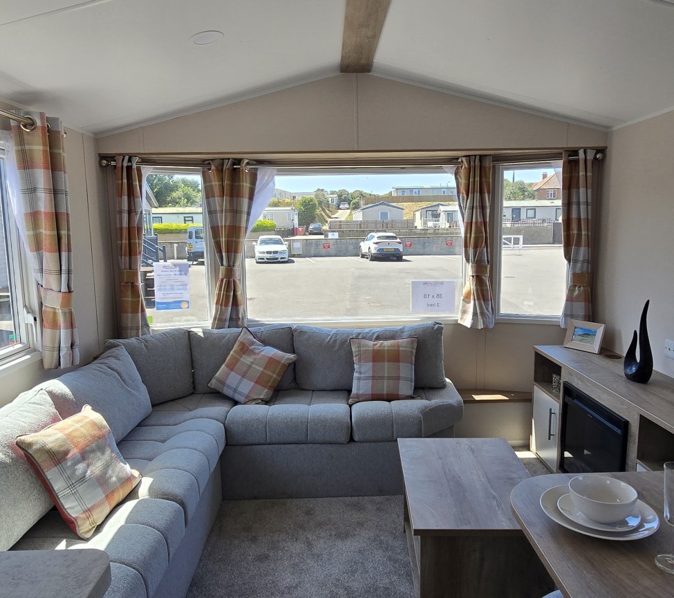 Interior Dining Area and Lounge view of the 2025 Atlas Festival 35 x 10 - 2 Bedroom