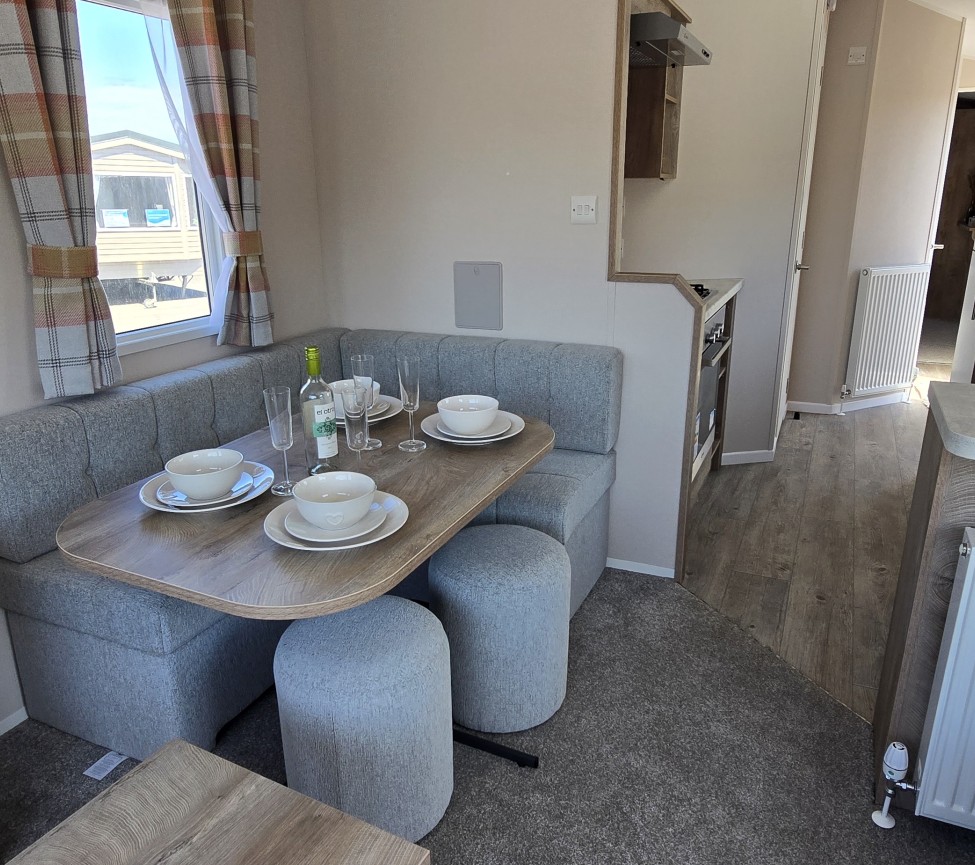 Interior Dining Area view of the 2025 Atlas Festival 35 x 10 - 2 Bedroom