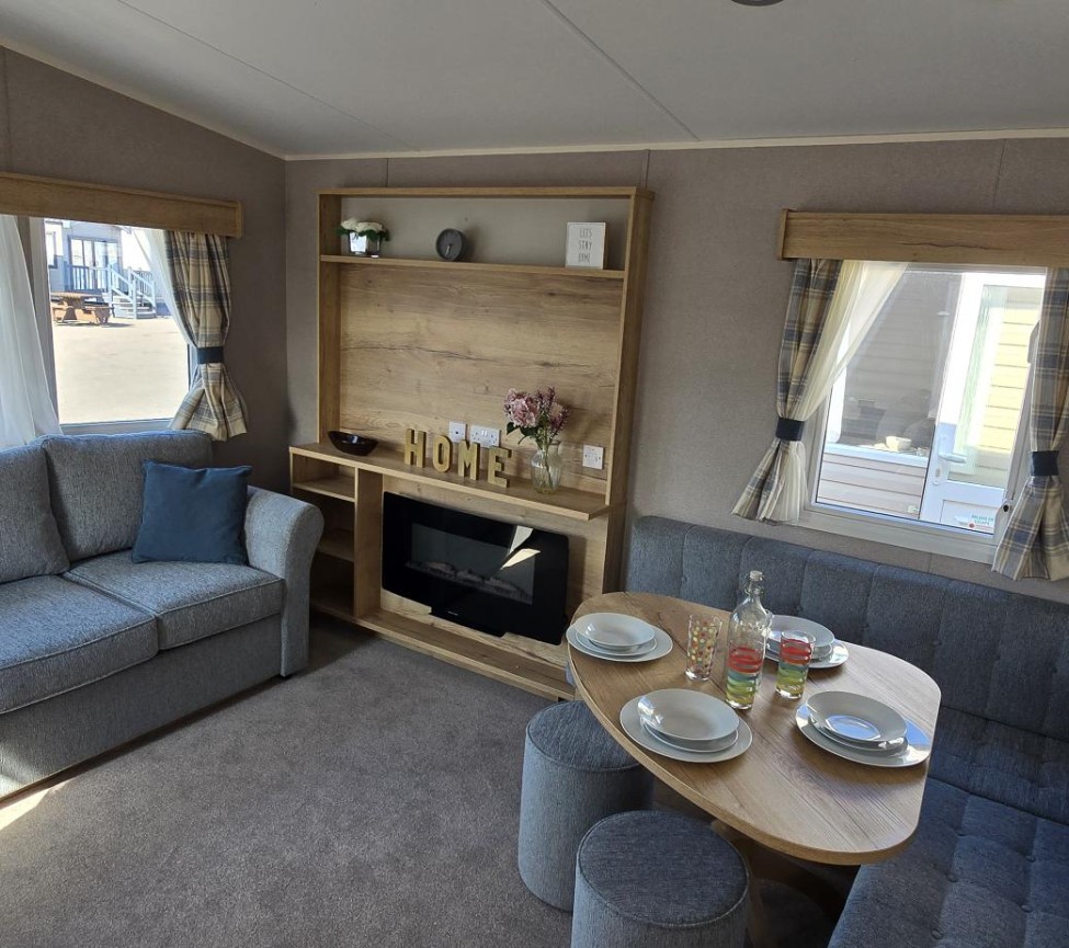 Interior Lounge and Dining Area view of the 2025 ABI Summer Breeze Deluxe