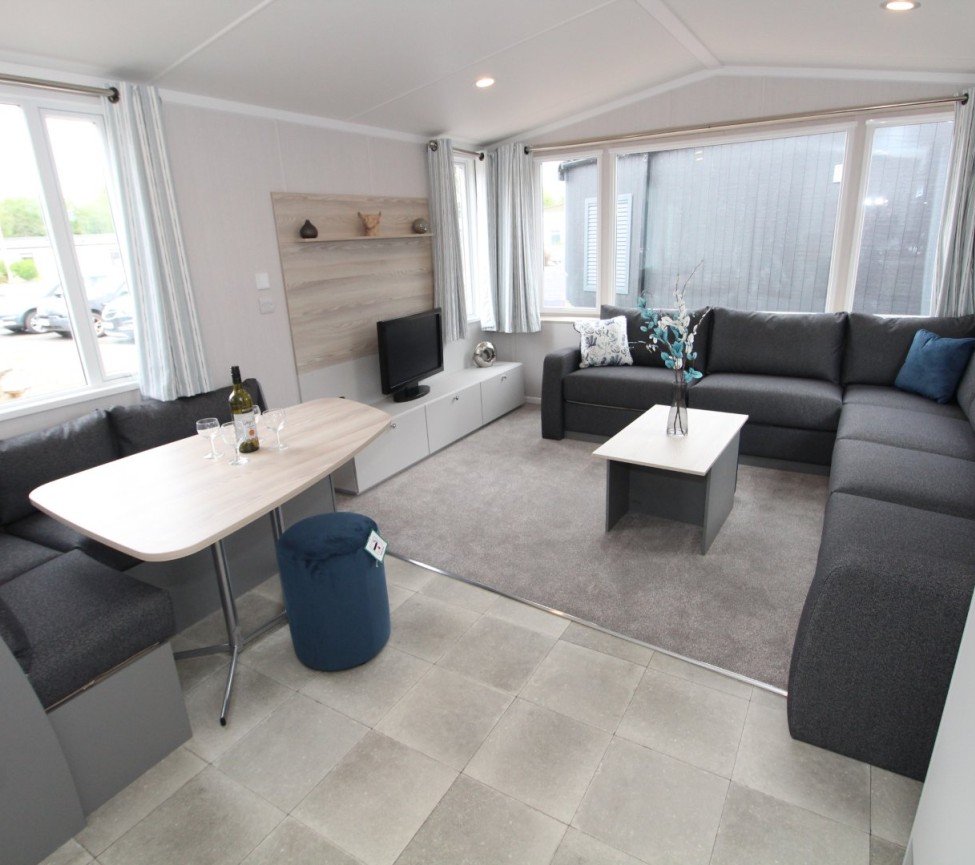 Swift Loire 2025 dining and living areas