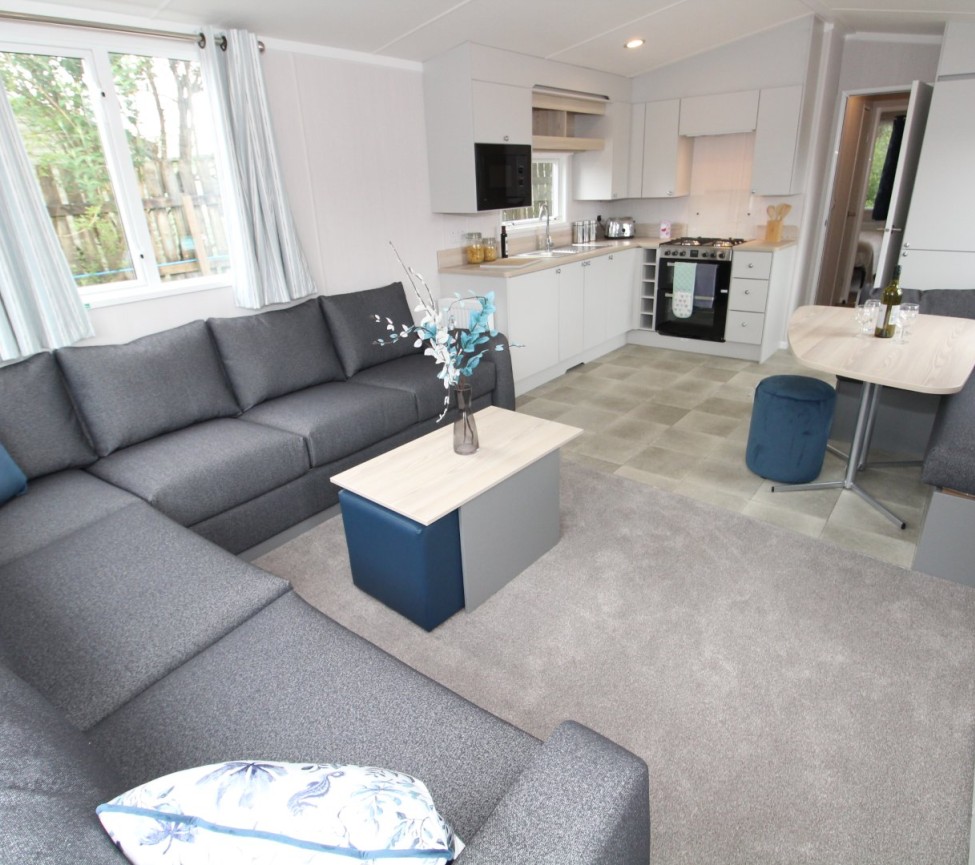 Fitted seating in this Swift Loire 2025