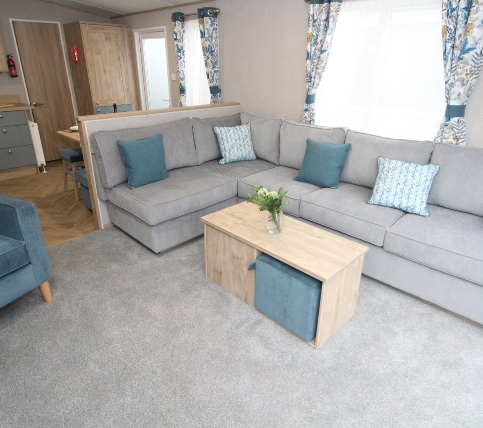 Fitted seating area in the ABI Wimbledon