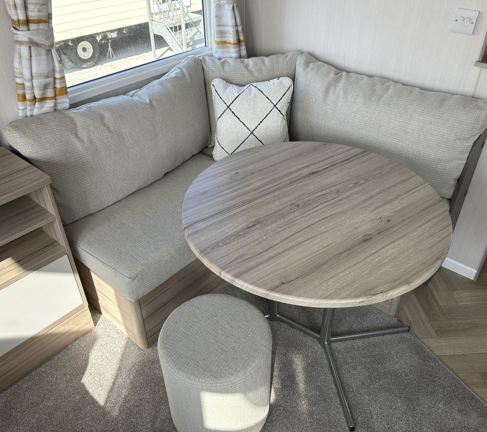 Dinette on Swift Loire at Northam Farm