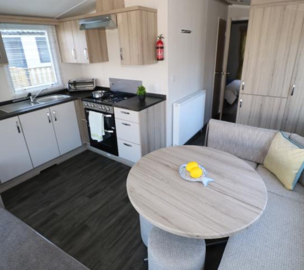 Kitchen and dining area 2021 swift Loire