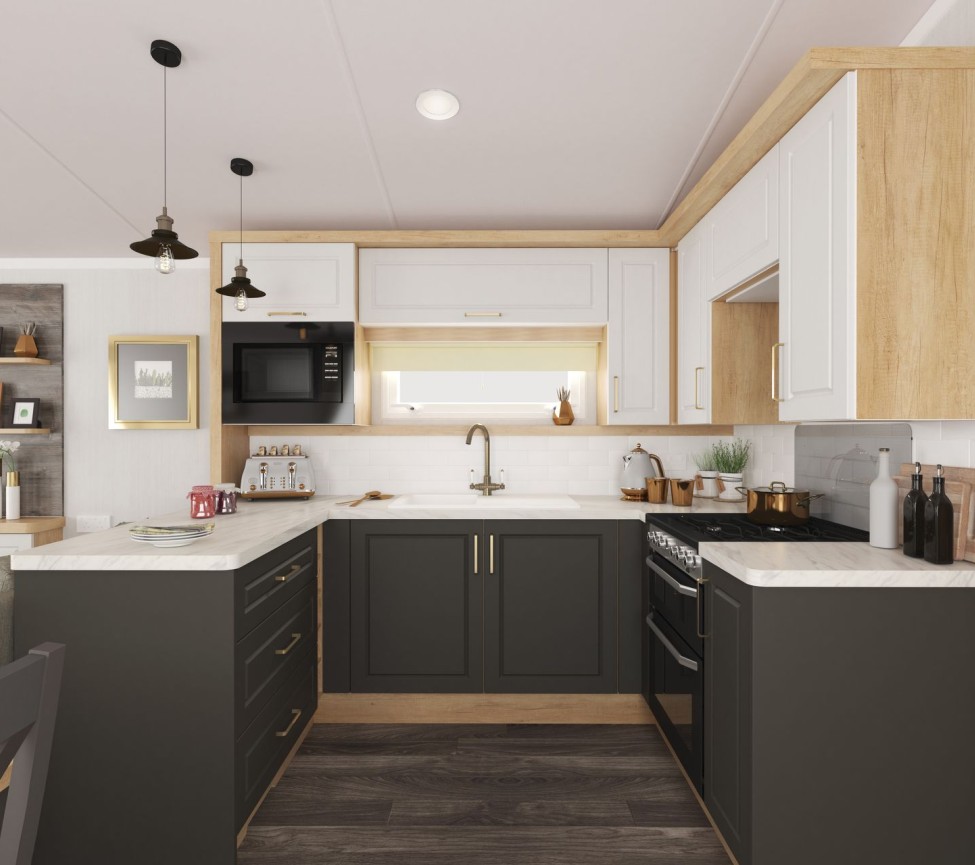2025 Swift Bordeaux Escape kitchen