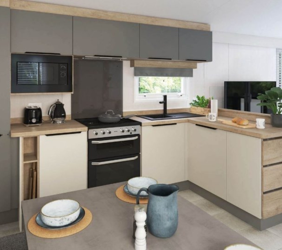 the kitchen of the Swift Moselle