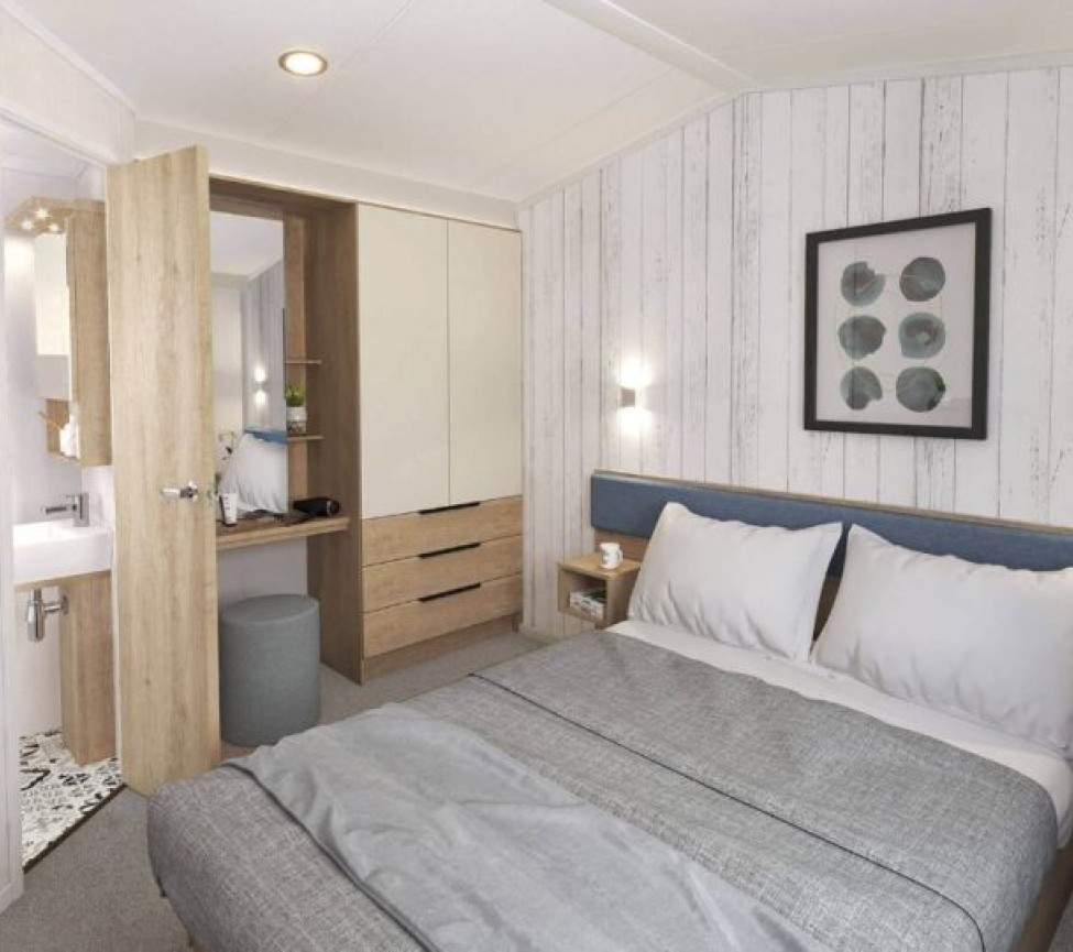 the double bedroom of the Swift Moselle