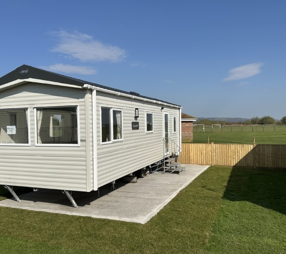 Exterior view of the 2024 ABI Coworth 28 x 10 Two bedroom