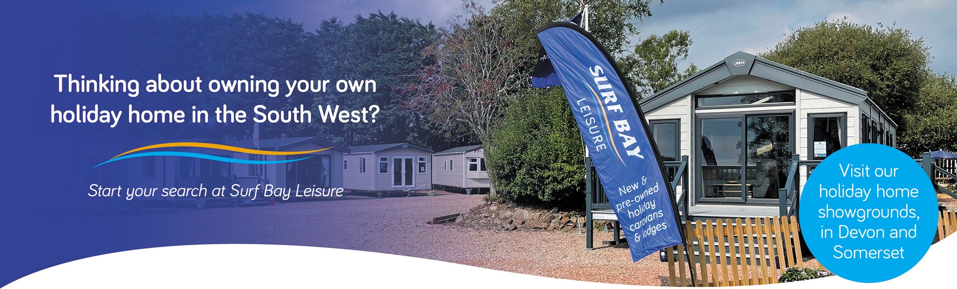 Static caravans for sale at Surf Bay Leisure