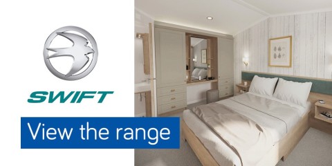 Swift range of static caravans 