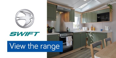 Swift range of static caravans 