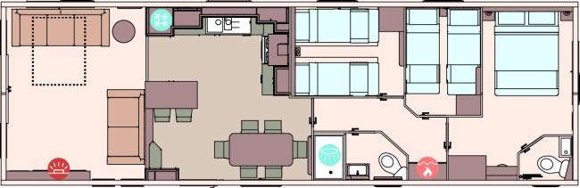 2024 ABI Ingleton 41x13 3 bed Floor Plan
