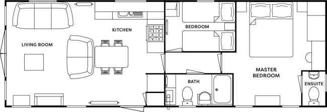2025 Atlas Heritage 36x12 2 Bed floor plan