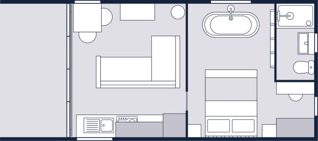 2026 Victory Lumiere 30 x 13 1 Bed Floor Plan