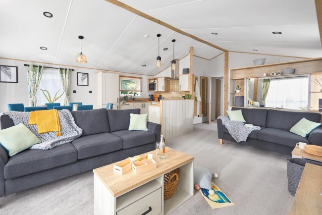 the living area of the ABI Kielder