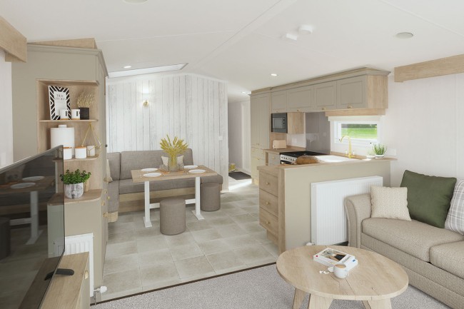 Moselle Lodge Kitchen dinette